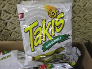 lot 272 image: (D-1) 40 Bags Takis Ghacamole Torti...