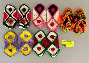 lot 67 image: Lot of Handmade Slippers