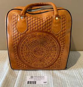 lot 187 image: Mexico Bowling Ball Case