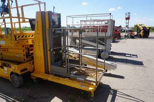 lot 10 image: Bil Jax XLT 1571 Work Force Stock Picker Electric Personnel Lift