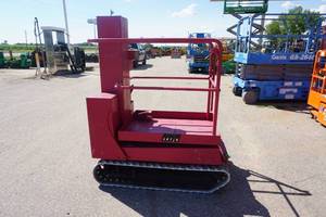 lot 9 image: AKT0 Tracked Rough Terrain Electric Vertical Mast Lift