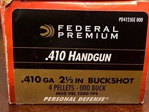 lot 158 image: (20) Rounds Of Federal Premium .410...