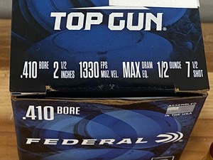 lot 181 image: (25) Rounds Of Top Gun .410gauge 2....