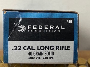 lot 81-G image: (50) Rounds Of Federal Champion .22...