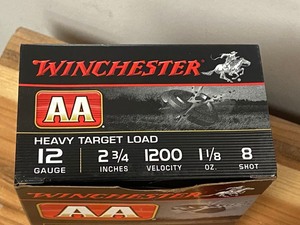 lot 142 image: (25) Rounds Of Winchester AA Heavy ...