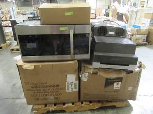 lot 109 image: WHOLESALE MIXED PALLET OF MISCELLANEOUS APPLIANCES IN NEED OF REPAIR - For PartsRestore