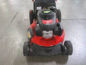 lot 54 image: Troy-bilt 21 in. 160cc GVC160 Honda Gas 3-in-1 High Rear Wheel Walk Behind Push Mower with Tri-Action Cutting System TB160