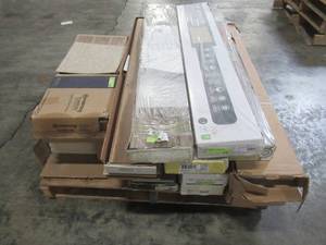 lot 139 image: WHOLESALE MIXED PALLET OF MISCELLANEOUS VINYL FLOORING