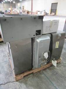 lot 220 image: WHOLESALE MIXED PALLET OF MISCELLANEOUS PEDISTAL WASHING MACHINES AND MORE