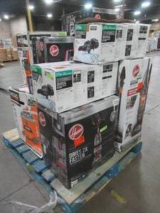 lot 225 image: WHOLESALE MIXED PALLET OF MISCELLANEOUS VACUUMES AND MORE