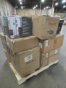 lot 227 image: WHOLESALE MIXED PALLET OF MISCELLANEOUS INDOOROUTDOOR LIGHTING