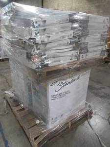 lot 318 image: UNTOUCHED - RIGHT OFF THE TRUCK - WHOLESALE MIXED PALLET OF MISCELLANEOUS TOILETS AND TOILET LIDS