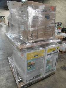 lot 319 image: UNTOUCHED - RIGHT OFF THE TRUCK - WHOLESALE MIXED PALLET OF MISCELLANEOUS TOILETS