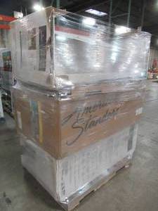 lot 402 image: UNTOUCHED - RIGHT OFF THE TRUCK - WHOLESALE MIXED PALLET OF MISCELLANEOUS TUBS