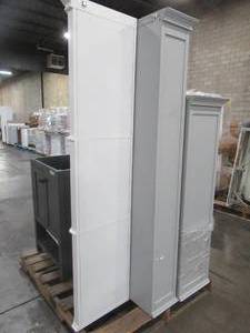 lot 325 image: WHOLESALE MIXED PALLET OF MISCELLANEOUS CABINETS