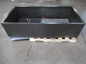 lot 413 image: Gladiator Ready-to-Assemble 72 in. H x 36 in. W x 18 in. D Steel Freestanding Garage Cabinet in Silver Tread - Missing Panel Pieces, Lock Rod, Some Hardware, Shelves - Maybe More.