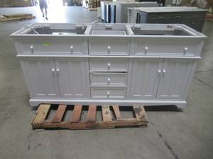 lot 9 image: Home Decorators Collection Fremont 72 in. W x 22 in. D Double Vanity in Grey MD-V1791