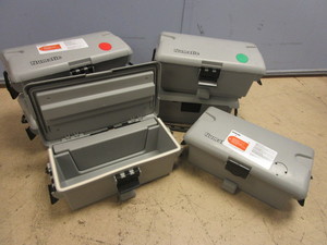 lot 417 image: NUMATIC FLOOR CLEANINGMOP CONTAINERS, W CLAMP LIDS, HANDLE