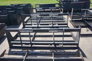 lot 19 image: Brand New Universal Mount Bobcat Skid Loader Skid Steer 78 Landscape Planer Attachment