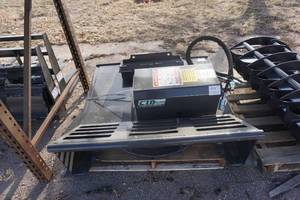 lot 30 image: Brand New CID Brand Toro, Dingo, Boxer Mini Skid Universal Mount 48 Brush HogBrush Mower Attachment