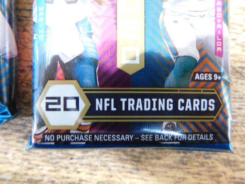 lot 29 image: (3) 2020 Panini Illusions Football Value Packs (20) Cards Per Pack