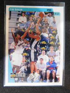 lot 18 image: 1997 Collectors Choice Tim Duncan Rookie #323
