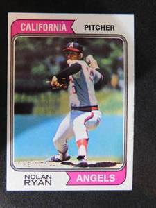 lot 35 image: 1974 Topps Nolan Ryan #20 California Angels