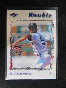 lot 46 image: 1996 Score Mariano Rivera Rookie Card #225