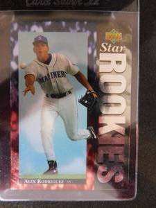lot 67 image: 1994 Upper Deck Alex Rodriguez Rookie Card #24
