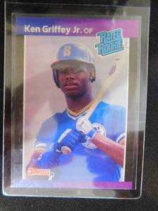 lot 78 image: 1989 Donruss Ken Griffey Jr. Rookie Card #33