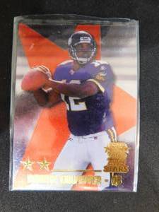 lot 127 image: 1999 Topps Stars Daunte Culpepper Rookie Card #9