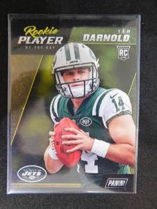 lot 146 image: 2018 Panini POD Sam Darnold Rookie Card #R1
