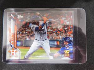 lot 179 image: 2020 Topps Yordan Alvarez Rookie Card #276  SP Factory Set Variation