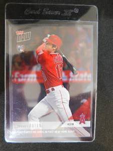 lot 189 image: 2018 Topps Now Shohei Ohtani Rookie Card #32