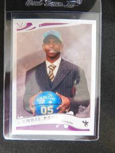 lot 191 image: 2005 Topps Chris Paul Rookie Card #224
