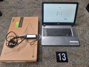 lot 13 image: Brand new ACER chromebook