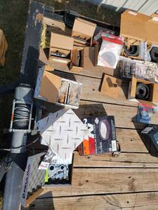 lot 55 image: Large Lot of Harley parts, too much to list. One bid takes all.