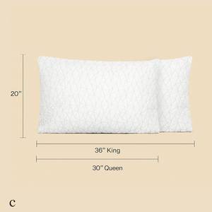 lot 13 image: Coop Home Goods Original Loft King Size Bed Pillow for Sleeping - Adjustable Shredded Memory Foam Pillow