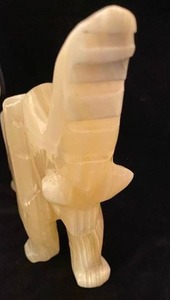 lot 89 image: Elephant Statue - Made Out of Marble