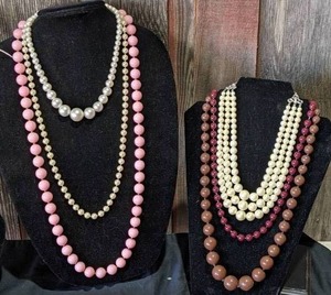 Variety of Bead Necklaces