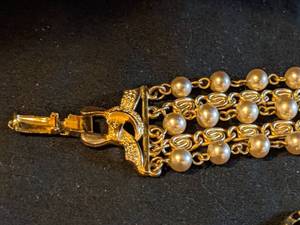 Coro Bracelet and 2 Brooches
