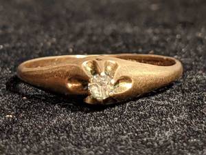 120 12k Gold Filled Cubic Zirconia Ring 6 12