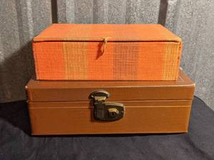Two Vintage Jewelry Boxes