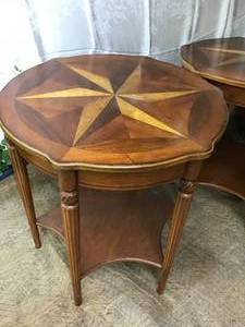 lot 332 image: Round End Tables