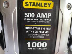 lot 344 image: Stanley Jump Start System