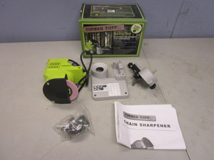 lot 205 image: TIMBER-TUFF BENCH-TOP CHAINSAW ELECTRIC SHARPENER