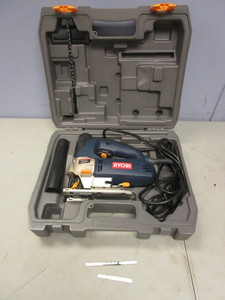 lot 209 image: RYOBI ORBITAL SCROLLING JIG SAW W LASER