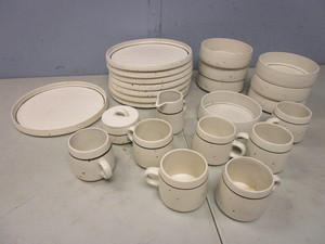 lot 221 image: DANSK BORNHOLM DISHWARE