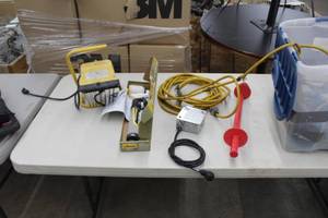 lot 37 image: Wagner Smart Edge Roller, Shop Light, Extension Cord, Power Outlet, Plastic Anchor, Misc. Electrical