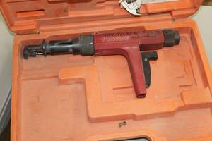 lot 76 image: Powers Powder Actuated Fastener  with Plastic Case